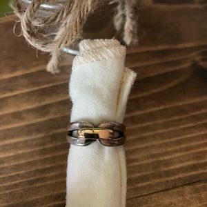 James Avery RETIRED Eternal Bond Gold/Silver Ring